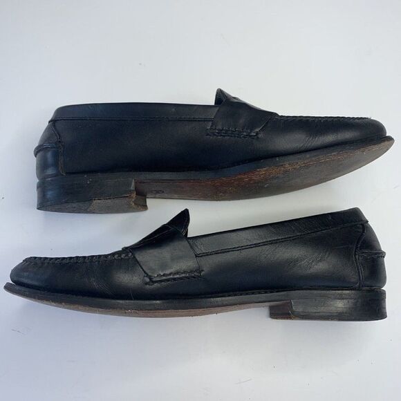 Frye Black Leather Penny Loafers Shoes ***PLS READ*** - Picture 7 of 14